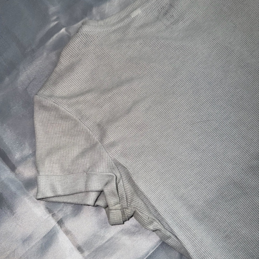 Light Blue/Gray Baby Tee - Picture 6 of 6
